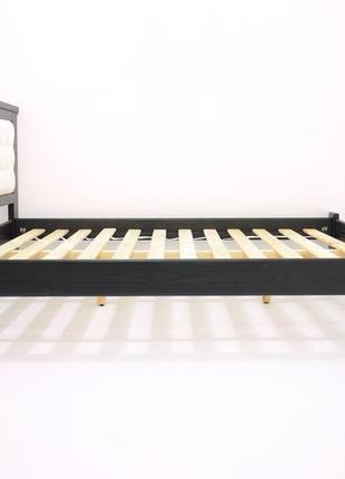 Ліжко дерев'яне діоніс 140х200 см. двоспальна масив сосна4 фото