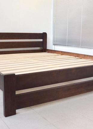 Ліжко дерев'яне річ 180х200 двоспальне ліжко з сосна2 фото