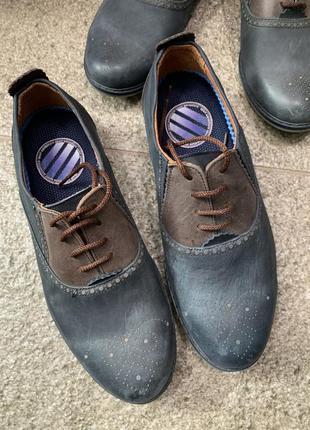 Мужские туфли из натуральной кожи3 фото