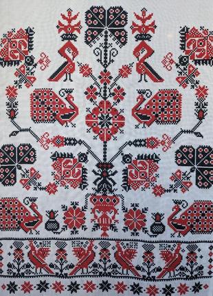 Украиское классическое полотенце. ручная вышивка.1 фото