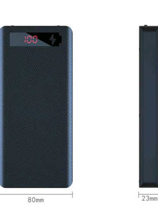 Power bank корпус повербанк для 8 батарей 18650 ма·год