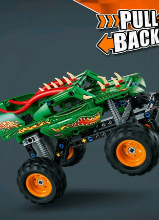 Lego technic monster jam dragon 421493 фото