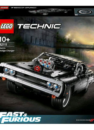 Lego technic dom's dodge charger 421111 фото
