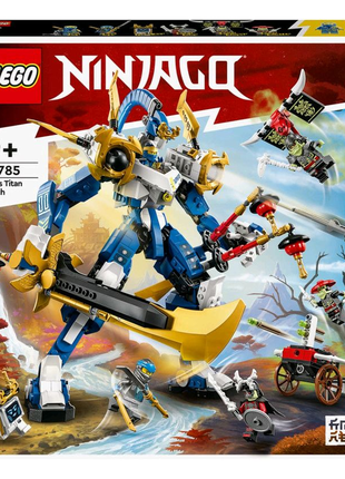 Lego ninjago робот-титан джея 71785