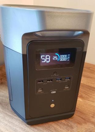 Ecoflow delta max 2000. под европейскую вилку, 220в!