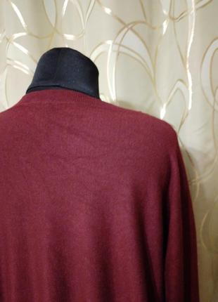 Брендовий віскозний трикотажний светр джемпер пуловер великого розміру батал8 фото