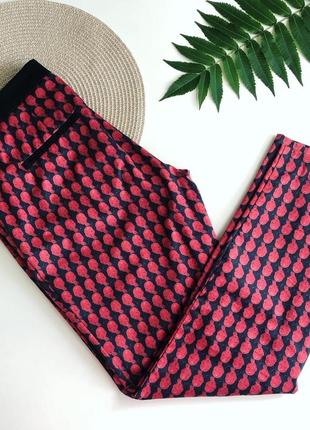 Оригінальні ексклюзивні брюки принт штани мом