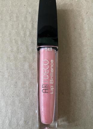 Artdeco lip brilliance блиск для губ, 64 brilliant rose kiss