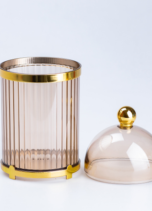 Органайзер для столових приборів пластиковий золото