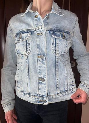 Новая джинсовая куртка cropp, р. м1 фото
