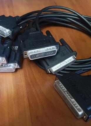 Moxa cbl-m62m25x8-100 розмежувальний кабель rs-232