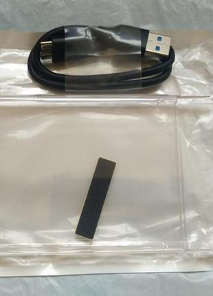 Карман для hdd/ssd usb 3.0 — sata  прозрачный