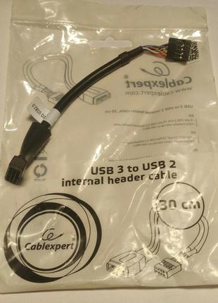 Переходник usb 3.0 to usb 2.0 internal header cc-u3u2-01