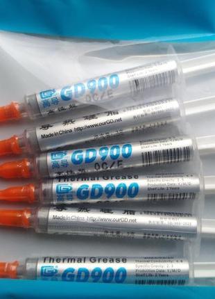 Термопаста gd900 в шприце 3 г