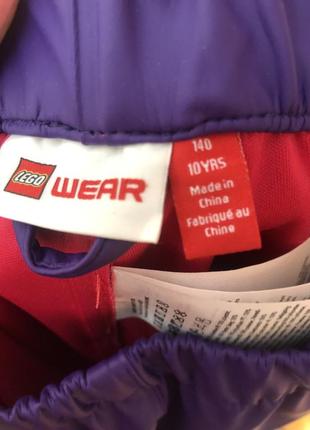 Брюки, штани, непромокайка, размер 10 р 140 см, lego wear3 фото