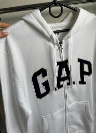 Зип худи gap шепка соп худи кофта zip up zipper4 фото