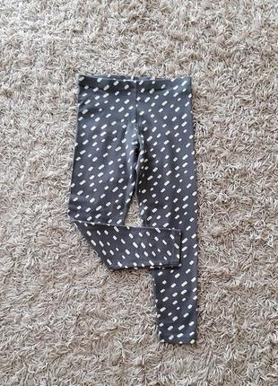Коттоновые лосины, лосины m&amp;s 116-122 размера.