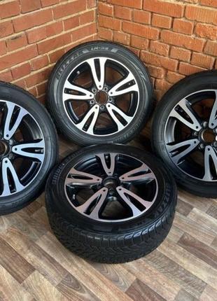 Зимние шины bridgestone 205/55/16 колеса резина диски в сборе