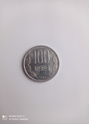 Монета 100 lei