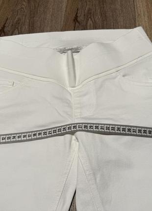 Нові білі джинси для вагітних to be s4 фото