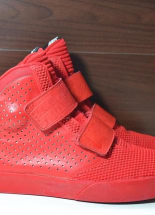 Nike flystepper 2k3 prm 42.5р кроссовки кожаные оригинал хайтопы