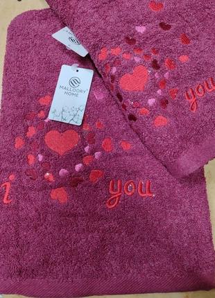 Набор качественных полотенец 2 шт