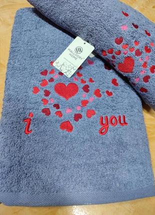 Набор качественных полотенец 2 шт