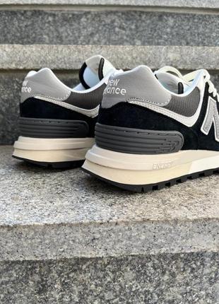 Кроссовки new balance 574 legacy black4 фото