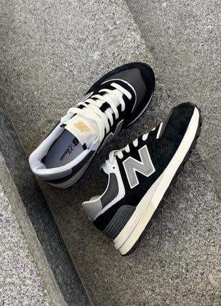 Кроссовки new balance 574 legacy black2 фото