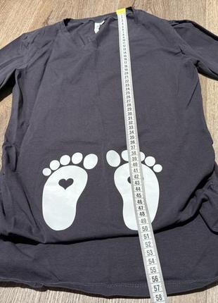 Лонгслив джемпер для беременных to be 42 xs с ножками почти новый3 фото