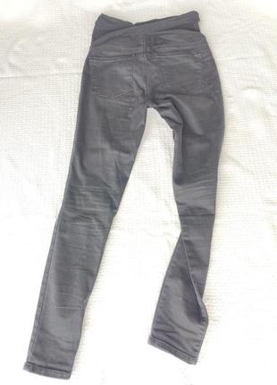 Черные джинсы для беременных, размер m/l4 фото
