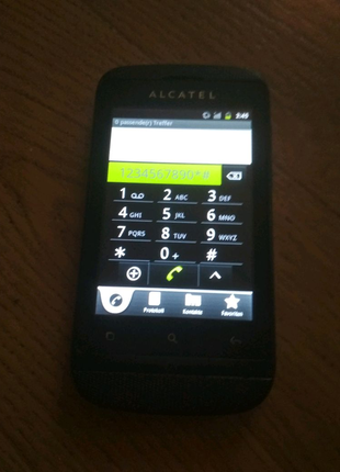 Телефон смартфон alcatel one touch 918d