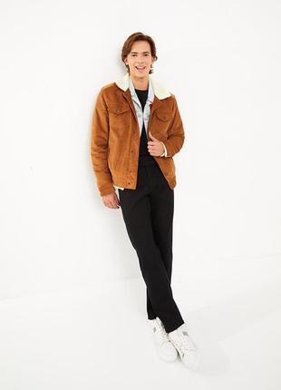 Куртка мужская lcw casual, w22275z8 - jjl - camel, осення куртка lc waikiki, весенняя мужская куртка