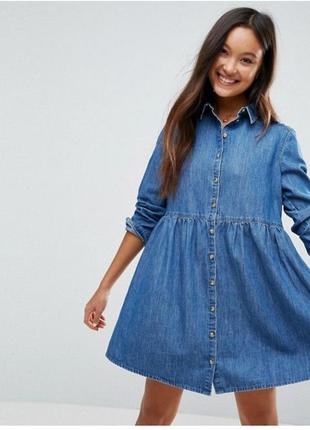 Джинсова сукня asos1 фото