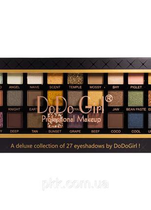 Палетка теней для век professional makeup 27 оттенков, в dodo girl  разноцветный cl0033101