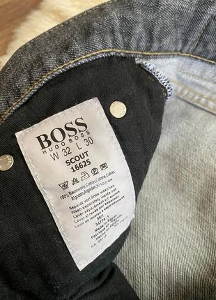 Оригинальные джинсы hugo boss stretch delaware slim fit w32 l309 фото