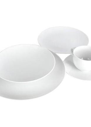 Сервірувальний набір посуду з 5 предметів royal білий (2000002716549)1 фото