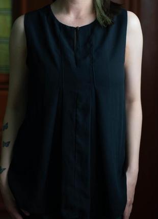 Блуза черная в идеальном состоянии