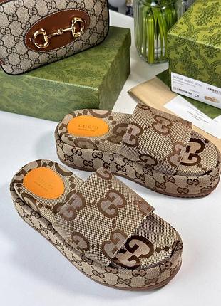 Шлепанцы gucci