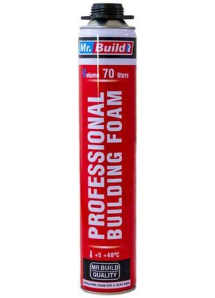 Пена монтажная профессиональная 850 мл v70 mr. build   cl0121182