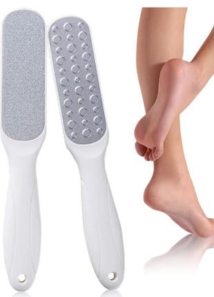 Набор инструментов для педикюра (одна терка лазерная двусторонняя, пемза, станок,...