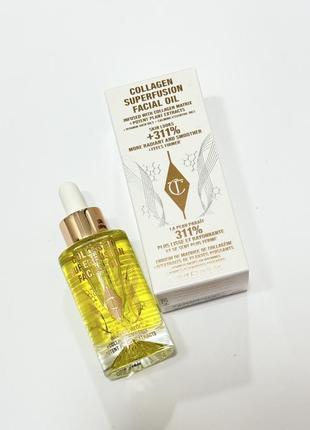 Масло-эликсир для лица charlotte tilbury collagen supersion facial oil, 30 ml
