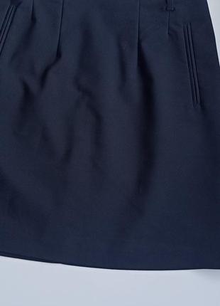 Базовая классическая черная юбка мини h&m р.385 фото