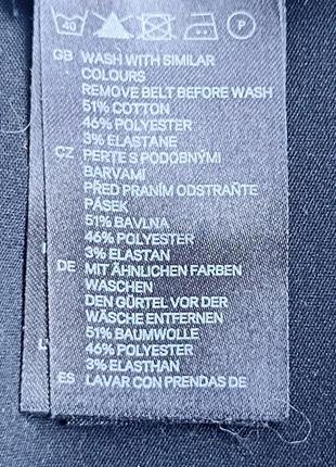 Базовая классическая черная юбка мини h&m р.388 фото