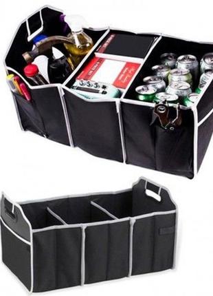 Органайзер в багажник автомобиля на три секции grand