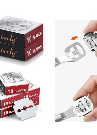 Набор инструментов для педикюра (одна терка лазерная двусторонняя, пемза, станок,...