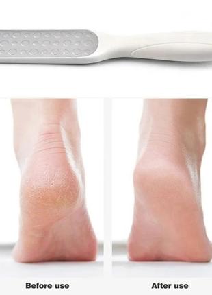 Набор инструментов для педикюра (одна терка лазерная двусторонняя, пемза, станок,...