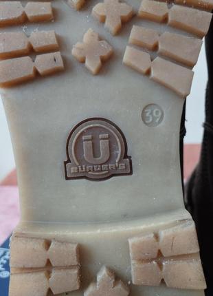 Зимние теплые ботинки кожа мех