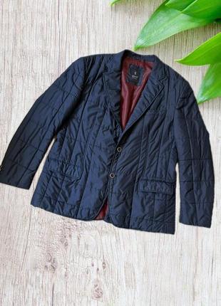 Чоловіча куртка-піджак. розмір 50. темно-синя