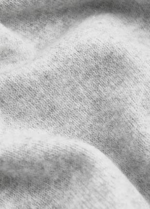 Джемпер сірий з коміром рукав 3/42 фото